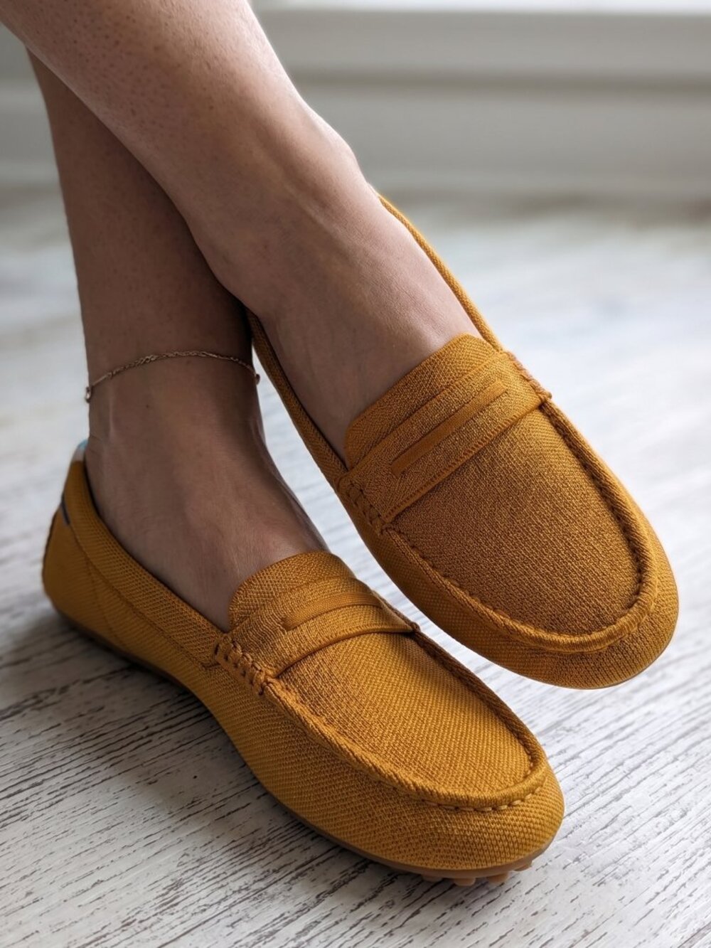 Rothy's The Driver Loafer Cognac 9.5